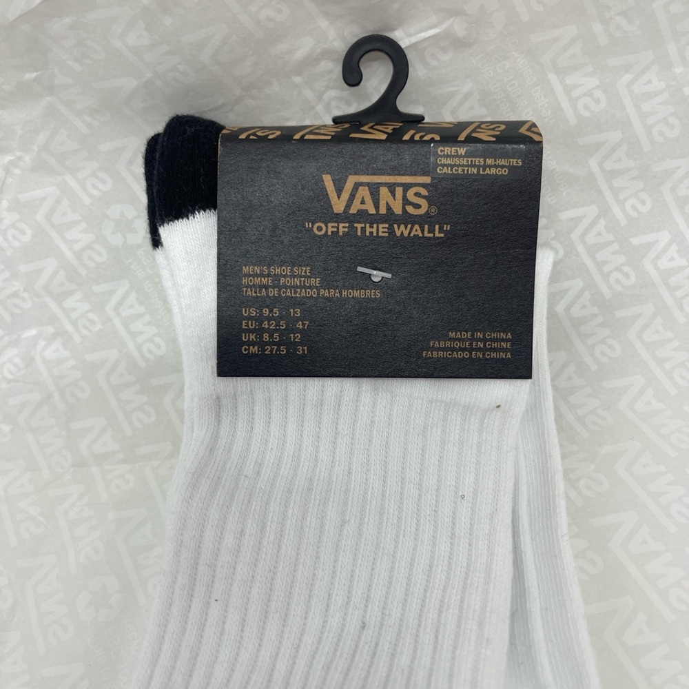 VANS "Off The Wall" Crew socks 
Vans socks (1 pair) - Picture 2 of 16